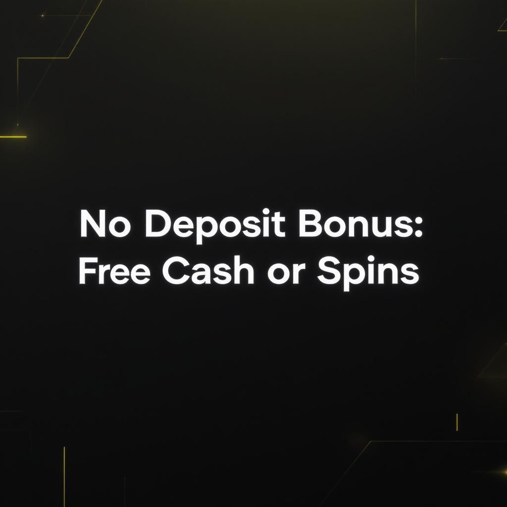 No Deposit Bonus: Free Cash or Spins